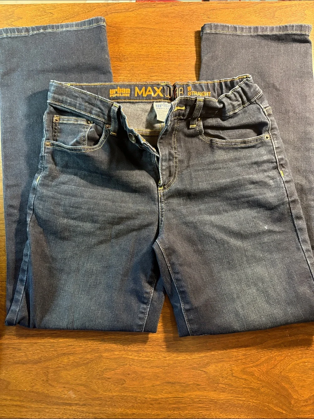 urban pipeline boys Straight Dark Blue Jeans